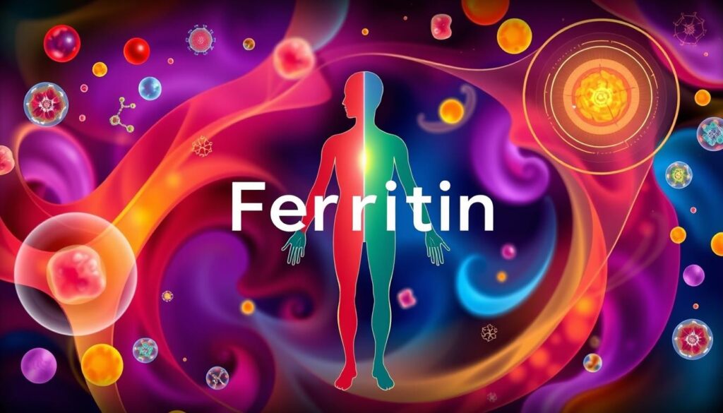 feritino lygis organizme