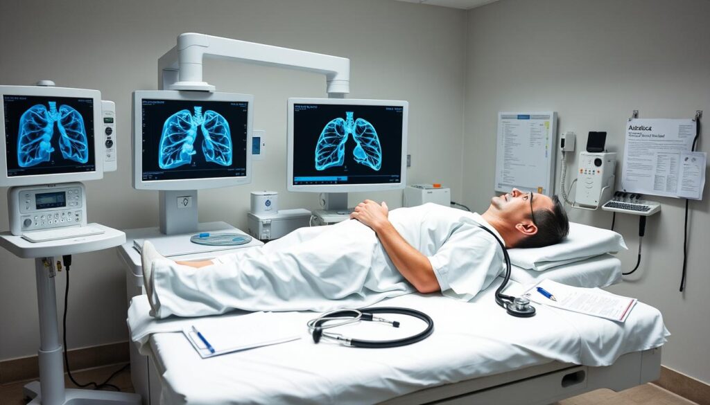 plaučių uždegimo diagnostika